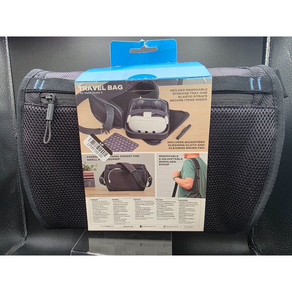 PowerA Travel Bag For Meta Quest 3 & 3S With Adjustable Strap - Picture 6 of 8